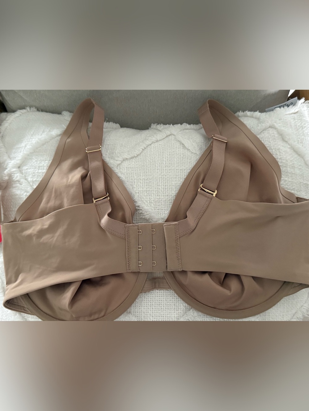 ThirdLove 24/7 Classic Unlined Minimizer Bra 38E Taupe New - Picture 5 of 8